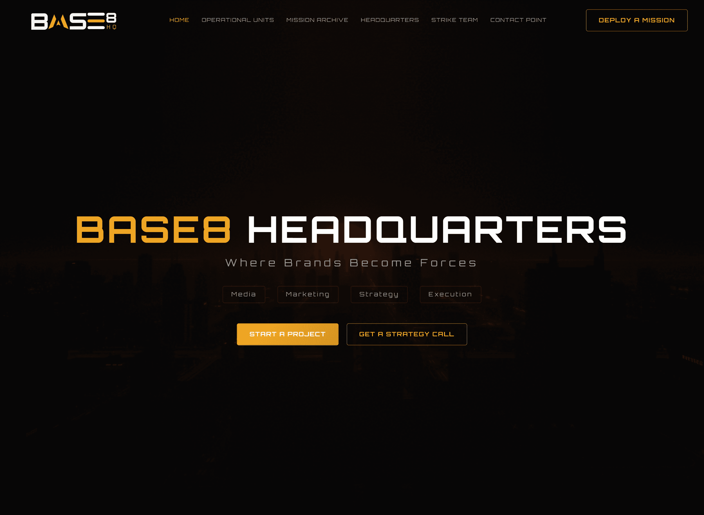 BASE8 HQ Dashboard